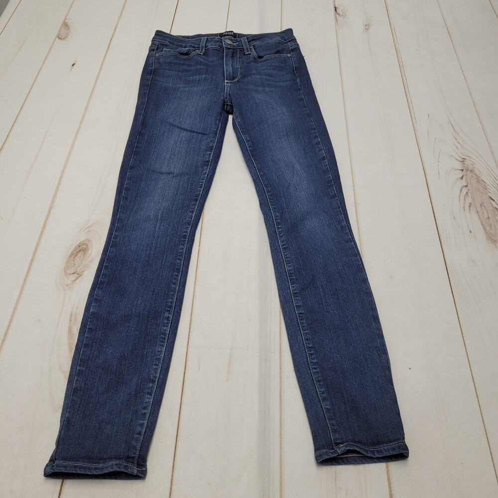 Paige Hoxton Ankle skinny jeans dark wash stretch